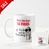 Grappige afscheid collega - MUG van de meest BADAS Koffiemok