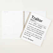 Grappige afscheidsmedewerker, collega die baan ver planner (Display)