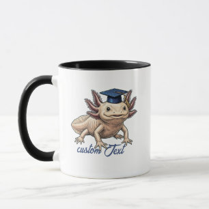 Grappige afstudeerbeker - Op maat gemaakte Axolotl Mok