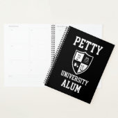 Grappige afstuderen alma mater Petty University Planner (Display)