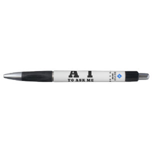 Grappige AI-start-uptech – 2 QR-code aangepaste ma Pen