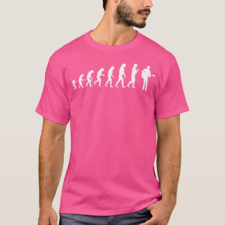 Grappige akoestische gitaar evolutie t-shirt