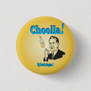Grappige Alcohol Anagram Humor Ronde Button 3,2 Cm
