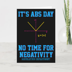Grappige Algebra Het is Abs Dag Wiskunde Docent Wi Kaart