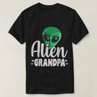 Grappige Alien Opa Design T-shirt