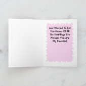 Grappige Alien Valentijn Kaart (Binnen)