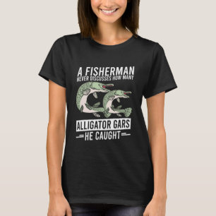 Grappige Alligator Gar Vissen 2 T-shirt