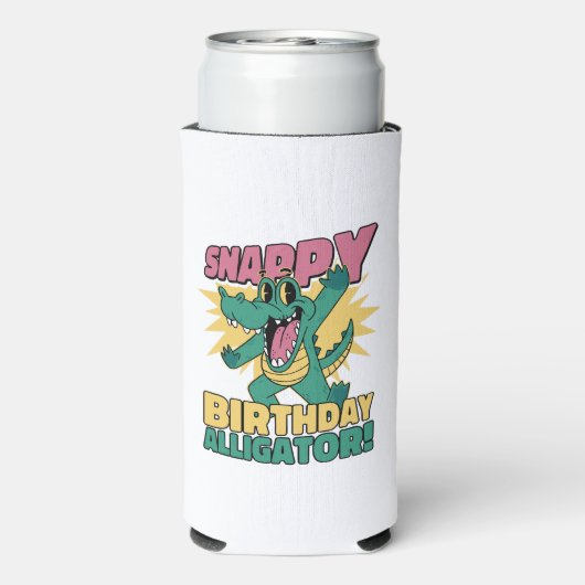 Grappige Alligator Lover en Verjaardag Krokodil Ga (Seltzer Achterkant)
