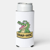 Grappige Alligator Lover en Zoökeeper Krokodil (Seltzer Achterkant)