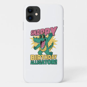 Grappige Alligatorliefhebber en Verjaardag Krokodi iPhone 11 Hoesje
