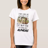 Grappige Alpaca Lover T-shirt (Voorkant)
