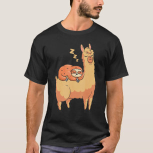 Grappige Alpaca Luiaard T-shirt
