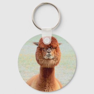 Grappige Alpaca sleutelhanger