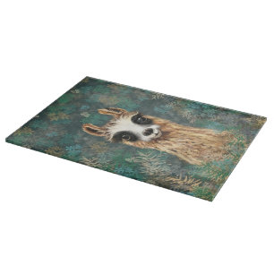 Grappige Alpaca snijplank