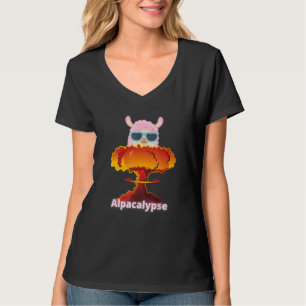 Grappige Alpacalypse Llamageddon Weird Alpaca Llam T-shirt
