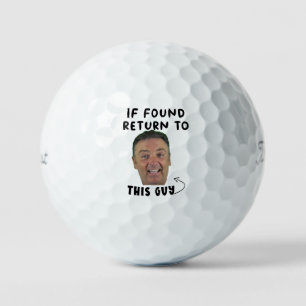 Grappige "Als Gevonden, Retourneer Aan" Golfballen
