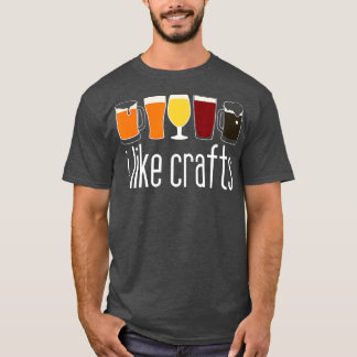 Grappige ambachtelijke bierdrinker - Craft Night T-shirt