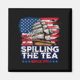 Grappige Amerikaanse Geschiedenisleraar Boston Sll Magneet