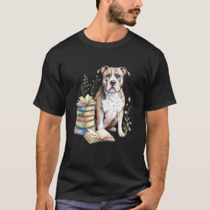 Grappige Amerikaanse Pit Bull Terrier Pittie Boeke T-shirt