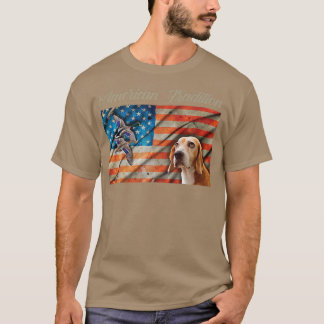 Grappige Amerikaanse Traditie Eend Jagende Hond  T-shirt