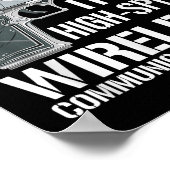 Grappige Ammo Pistool Liefhebbers Gezegde Pistool Poster (Hoek)