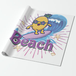 grappige anananas cadeaupapier