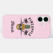 Grappige ananas met zonnebril Persoonlijk Case-Mate iPhone Case (Achterkant (horizontaal))