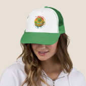 Grappige ananas zomer vibes trucker pet (In situ)