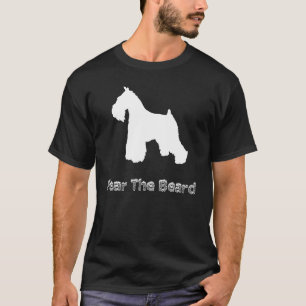 GRAPPIGE ANGST DE BAARD Schnauzer Hondenliefhebber T-shirt