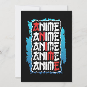 grappige animatiefilm quote cosplay otaku weeb kaw feestdagenkaart