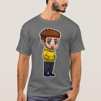 Grappige Anime-jongen T-shirt