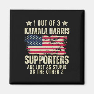 Grappige anti-Kamala Harris domme grap Amerikaanse Magneet