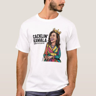 Grappige anti Kamala Harris lachen Politiek T-shirt