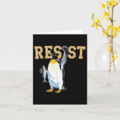 Grappige anti-Trump Kaart (Gele Bloem)