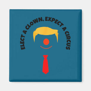 Grappige anti-Trump Niet mijn president citaat dem Magneet