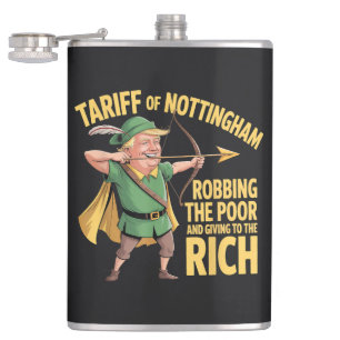 Grappige anti-Trump-tarief Heupfles