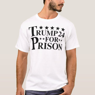 Grappige Anti Trump voor Gevangenis 2024 4th van J T-shirt