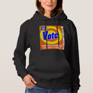 Grappige Anti Trump Wasmiddel Zeepdoos Stemming of Hoodie