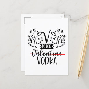 Grappige anti Valentijnsdag Feestdagenkaart