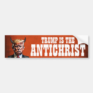 Grappige "Antichrist" Trump Bumpersticker