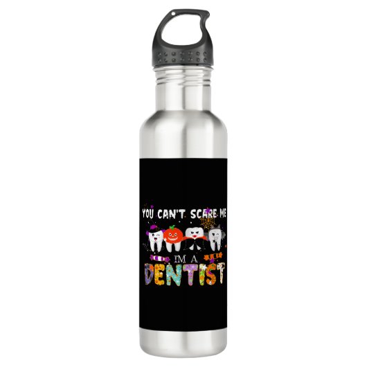 Grappige apotheek Technicus Apotheker Halloween Co Waterfles (Voorkant)