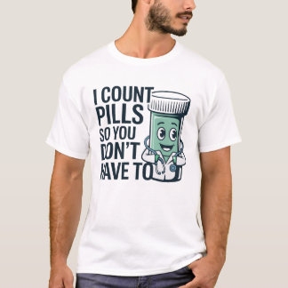 Grappige apotheektechnicus CPhT PTCE apotheker, fu T-shirt