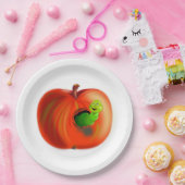 Grappige Apple Paper Borden Papieren Bordje (Feest)