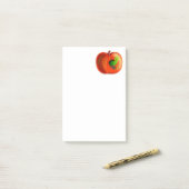 Grappige Apple Post-it® notes (Op bureau)
