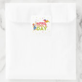 Grappige April Fool's Day Prank Stickers (Tas)