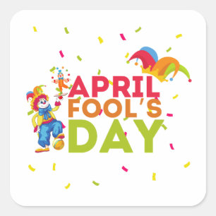 Grappige April Fool's Day Prank Stickers