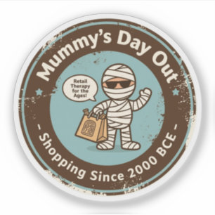 Grappige Archeologie Winkel Humor Sticker