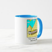 Grappige Architectuur Humor Koffie Mok (Voorkant rechts)