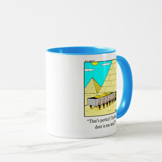 Grappige Architectuur Humor Koffie Mok (Voorkant rechts)