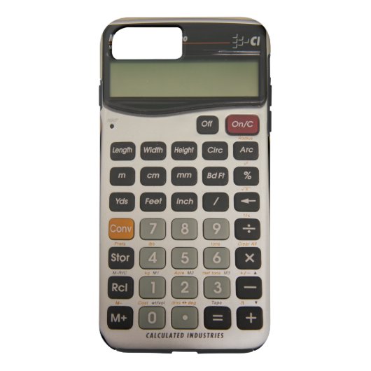 Grappige architectuurcalculator Case-Mate iPhone case (Achterkant)